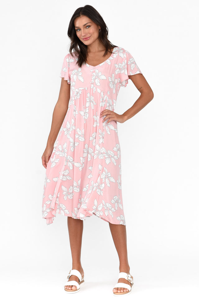 Kalena Pink Meadow Dress