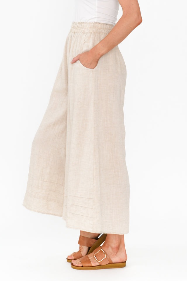 Kaleo Beige Cropped Pocket Pants image 4