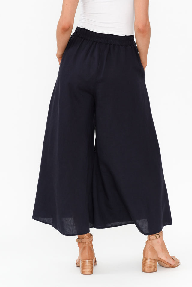 Kaleo Navy Cropped Pocket Pants image 6