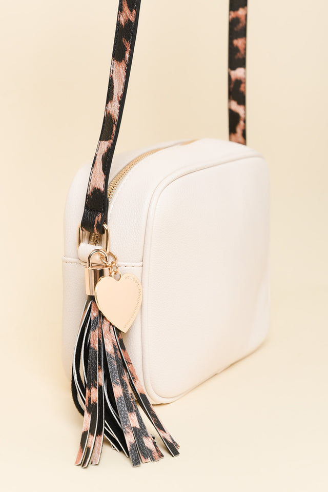Katie Cream Trim Crossbody Bag image 2