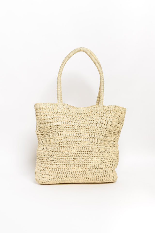 Katsia Natural Woven Straw Shoulder Bag image 1