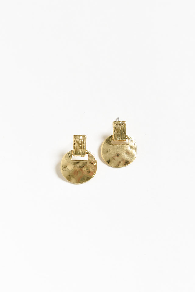 Kherson Gold Drop Earrings image 1