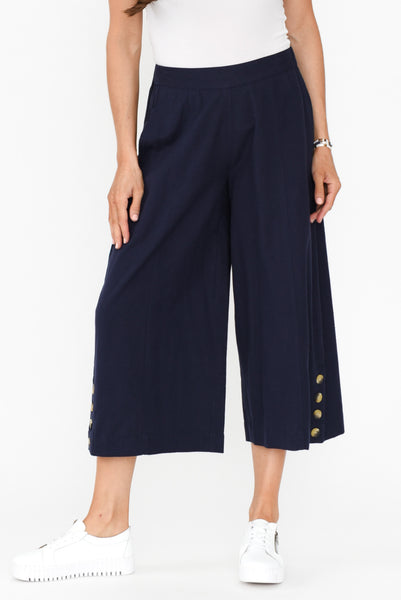 KHALHON' SIGNATURE PANTS (NAVY)