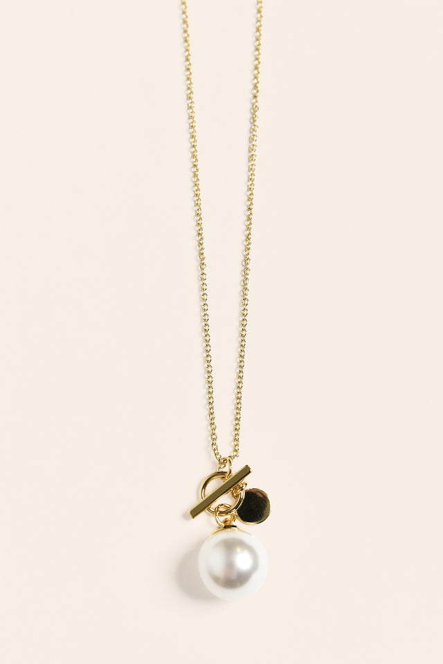 Kora Gold Pearl Necklace
