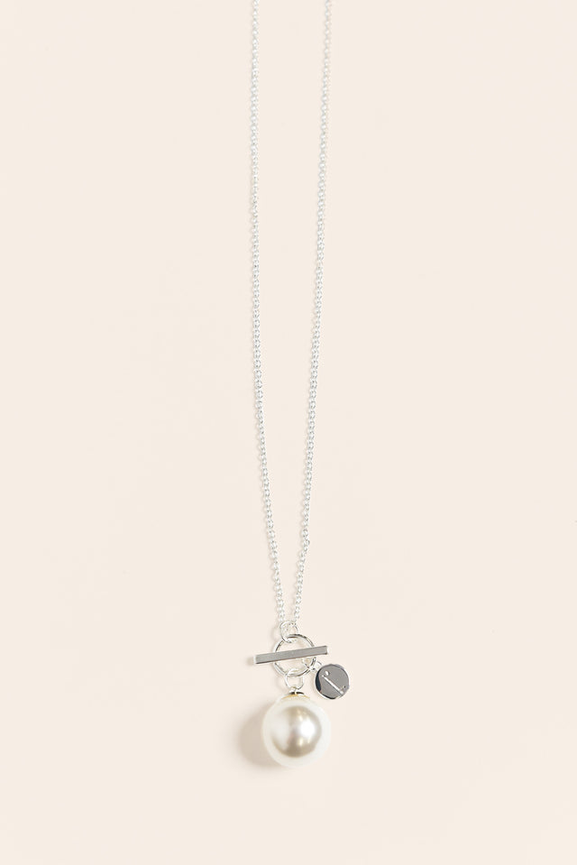 Kora Silver Pearl Necklace