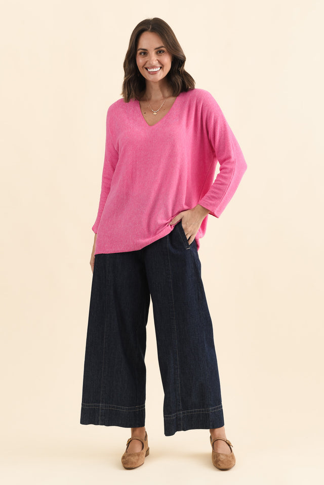 Lakin Pink Knit Jumper