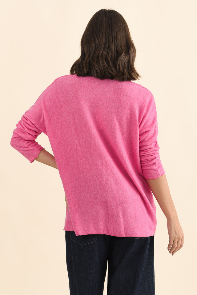 Lakin Pink Knit Jumper image 5