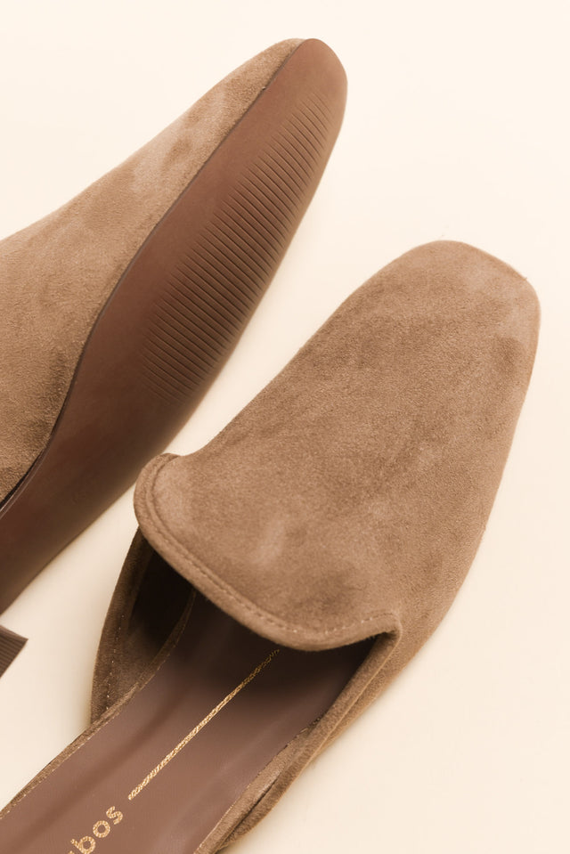 Landi Tan Suede Mule image 3