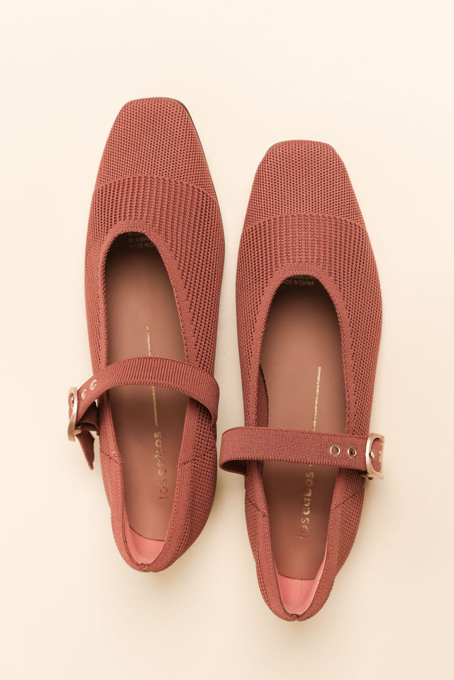 Lando Coral Buckle Ballet Flat image 3