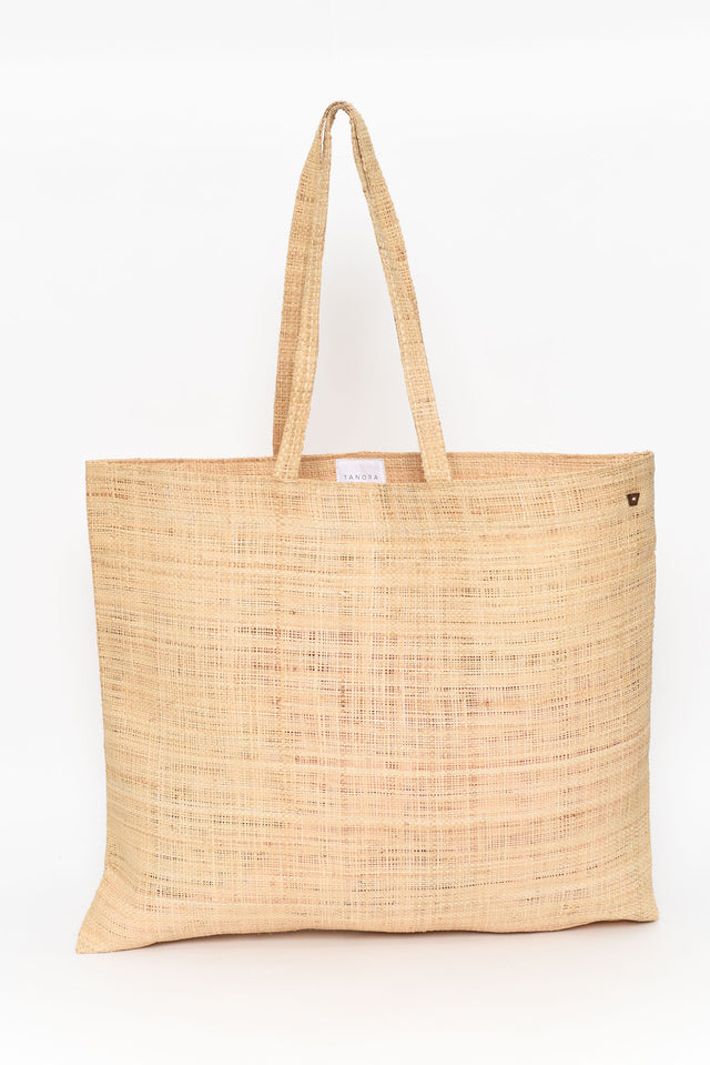 Langara Natural Raffia Tote Bag image 1