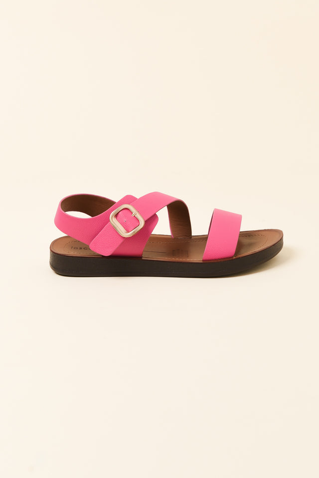 Leeigh Pink Buckle Sandal image 1