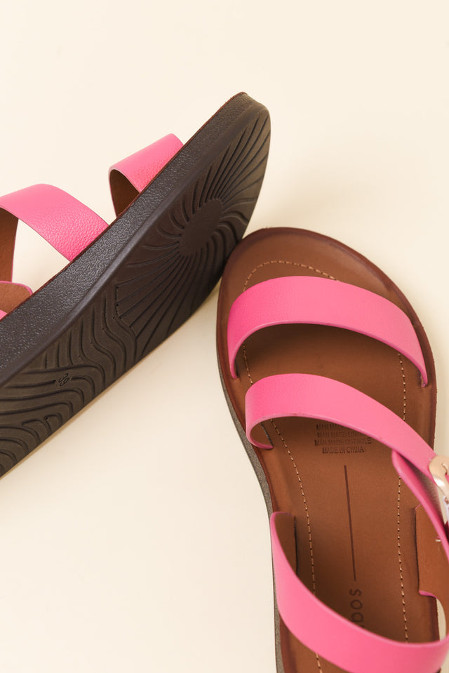 Leeigh Pink Buckle Sandal image 3