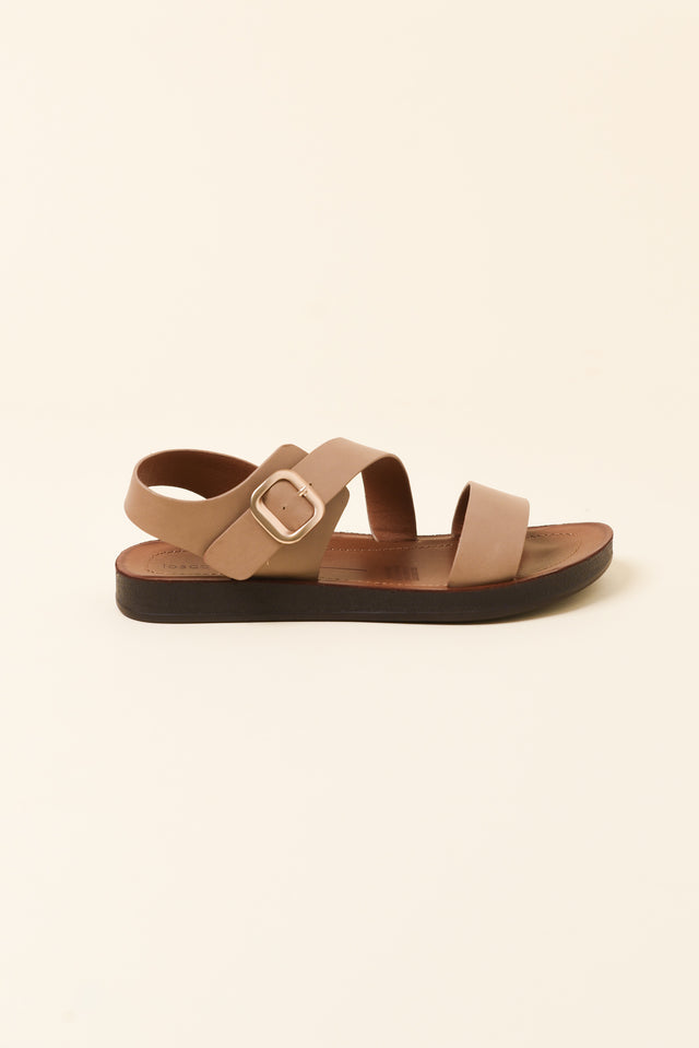 Leeigh Tan Buckle Sandal image 1