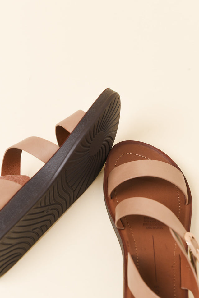 Leeigh Tan Buckle Sandal image 3