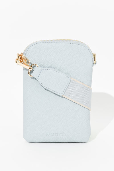 Leola Light Blue Walker Crossbody Bag