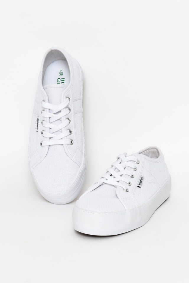 Lift White Canvas Sneaker