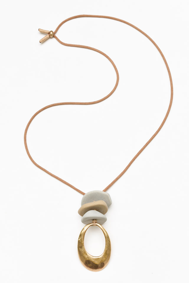 Linney Gold Pendant Necklace