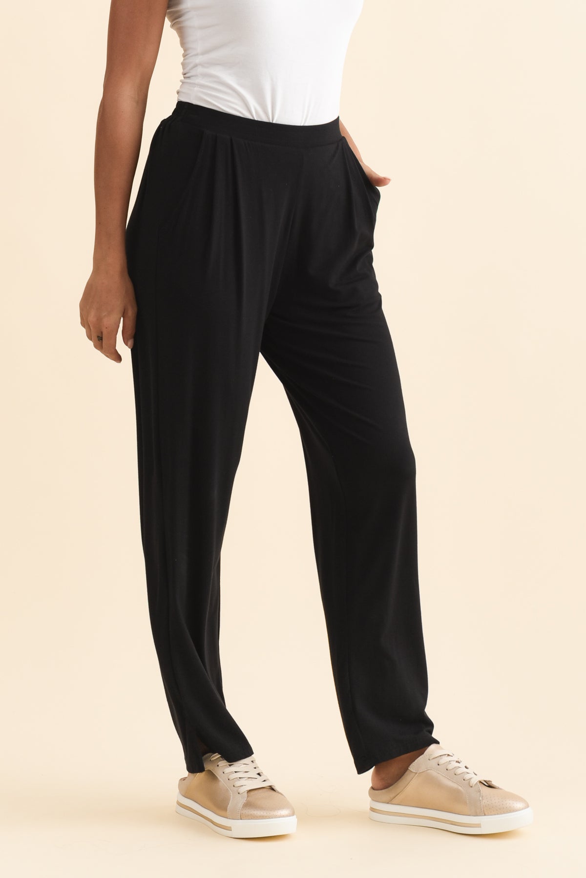 Lopez Black Pocket Pants - Blue Bungalow AU