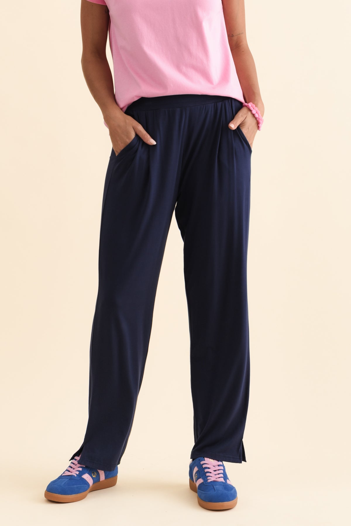 Lopez Navy Pocket Pants - Blue Bungalow AU