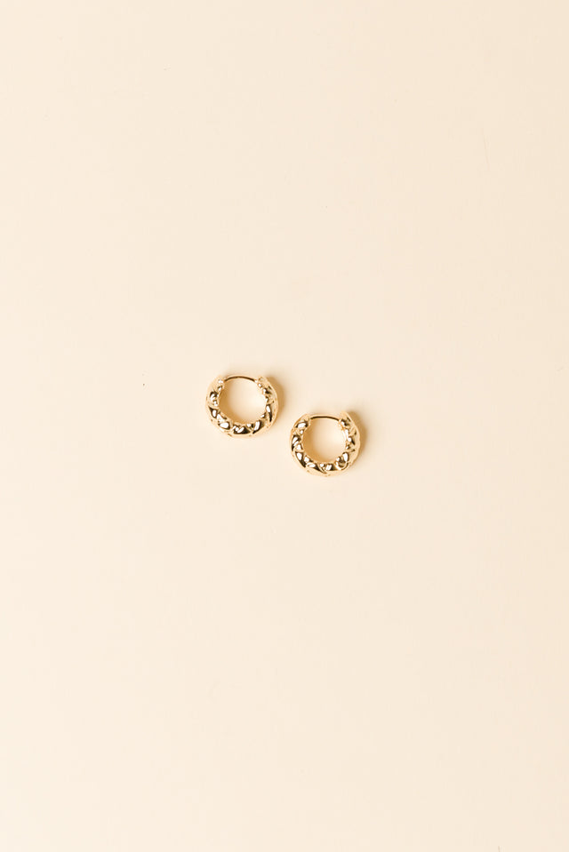 Macy Gold Huggie Earrings