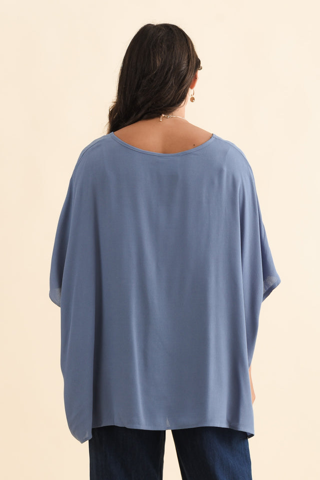 Mali Steel Drape Top,Brunette model,alt text|model:Brontie image 5