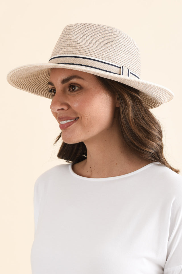 Malibu Camel Flexibraid Fedora