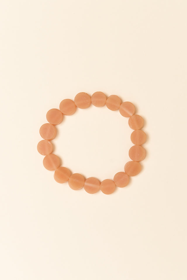 Mari Tan Resin Beaded Bracelet