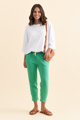 Fundamental Brunch Jade Cotton Sweatpants
