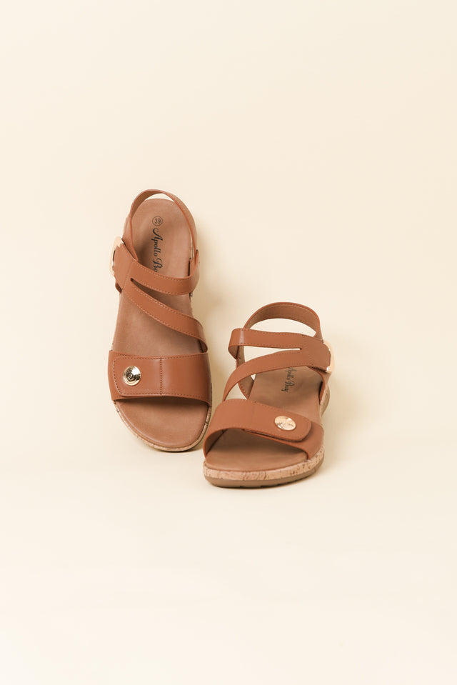 Meadow Tan Velcro Sandal image 2