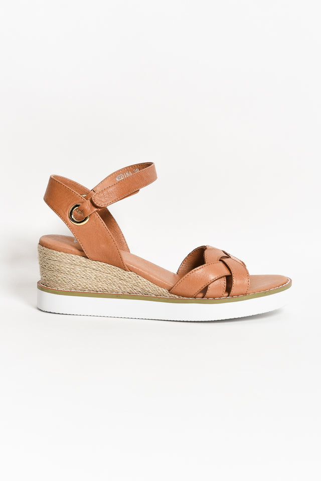 Medina Brandy Leather Wedge