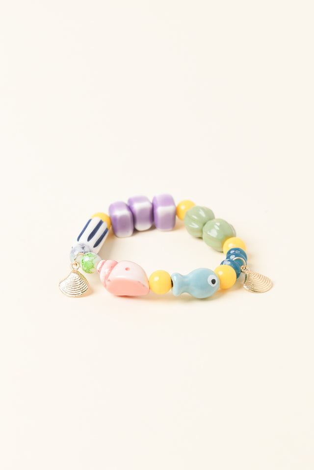 Miller Blue Sea Beaded Bracelet image 1