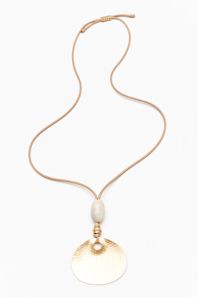 Mirabella Gold Pendant Necklace