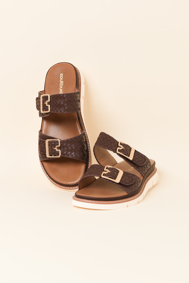 Mission Chocolate Woven Slide image 2