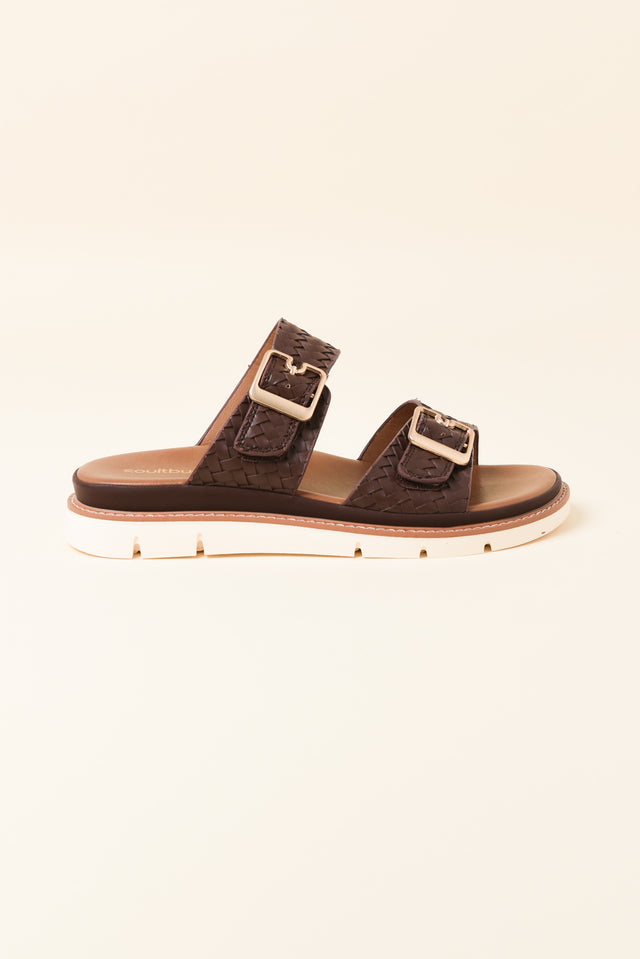 Mission Chocolate Woven Slide image 1