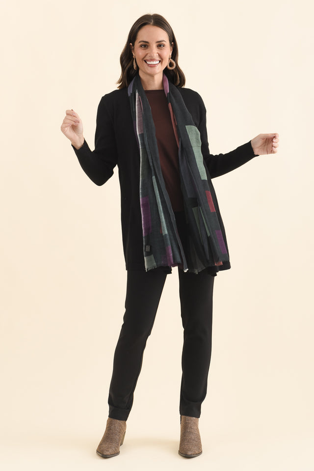 Mosley Black Knit Cardigan