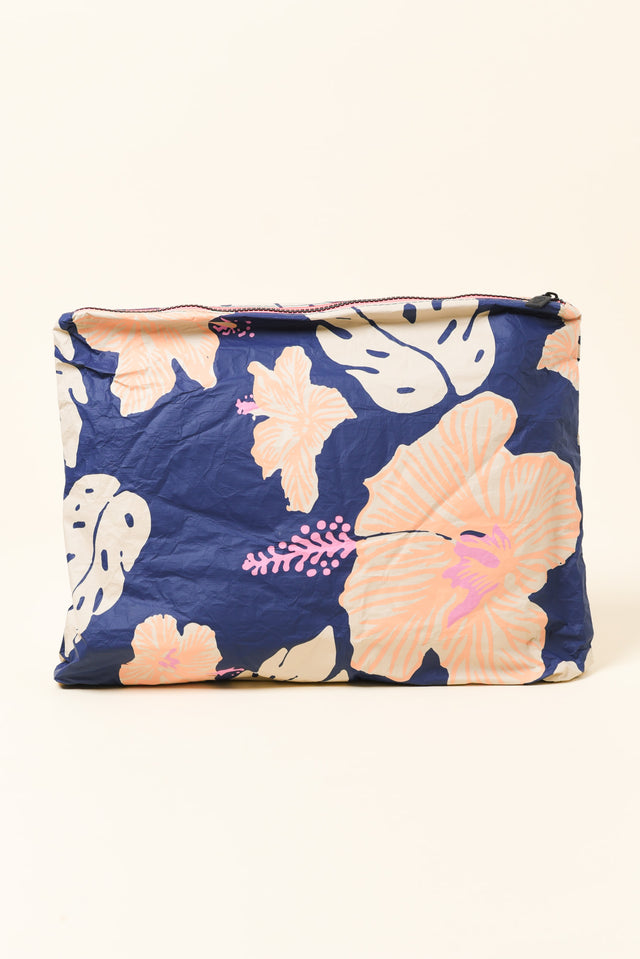 Navy Tropical Max Splash Proof Pouch
