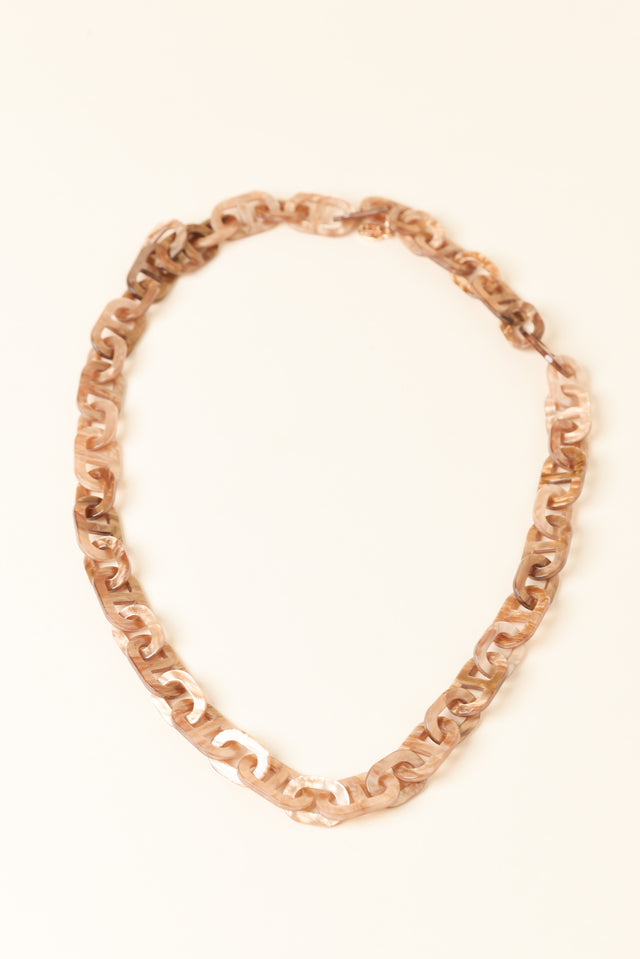 Naya Brown Chain Necklace