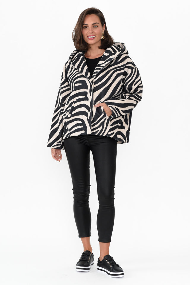 Nolon Zebra Hooded Jacket