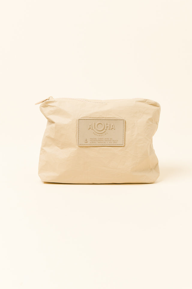 Nude Monochrome Splash Proof Small Pouch