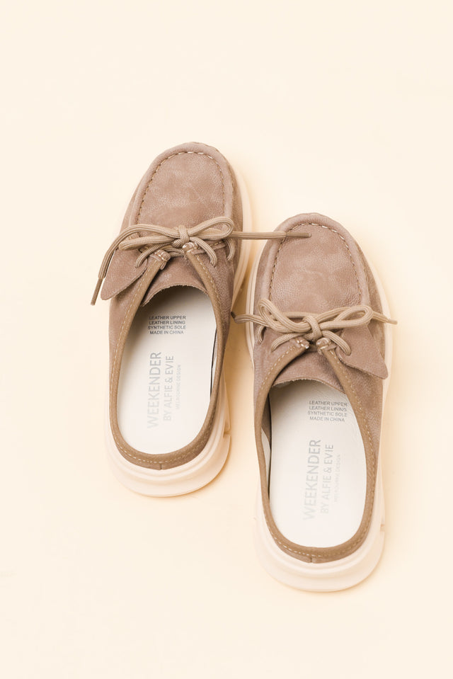 Opex Brown Leather Mule image 5