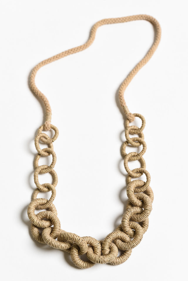 Oromo Natural Woven Chain Necklace
