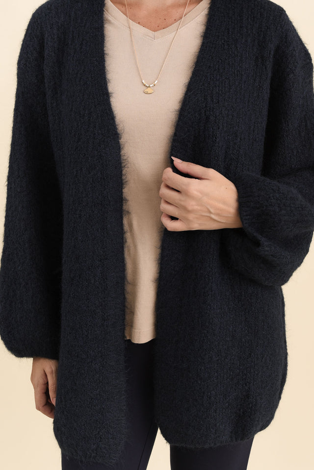 Pearson Navy Knit Cardigan image 6