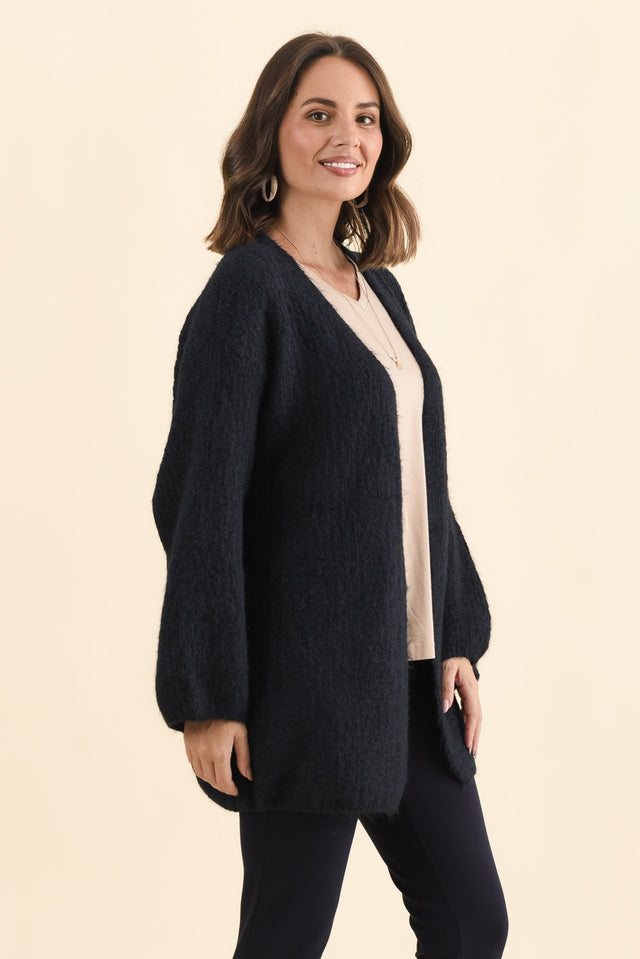 Pearson Navy Knit Cardigan image 4