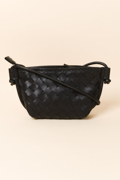 Perez Black Crossbody Bag