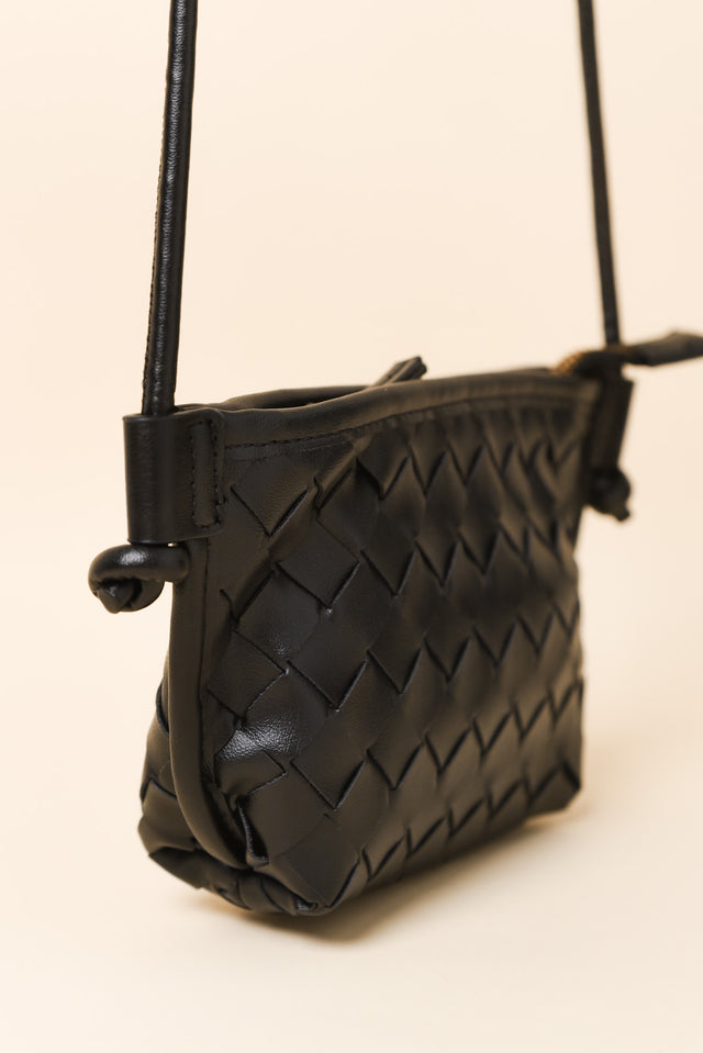 Perez Black Crossbody Bag