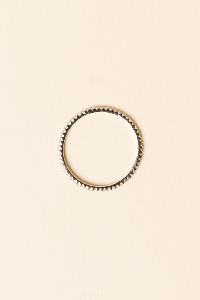Piccola Dolce Silver Diamante Ring