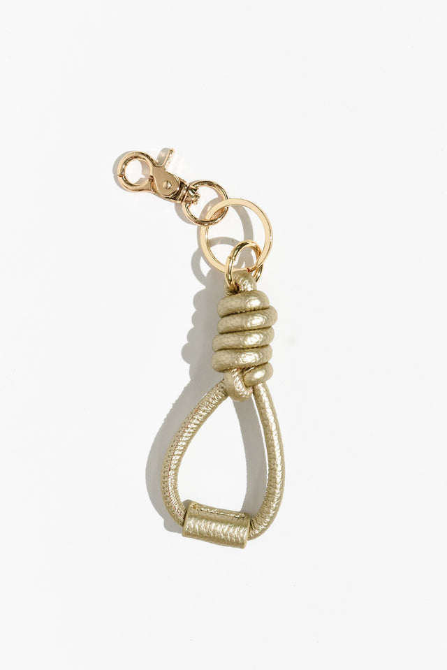 Piccolo Gold Knot Keyring image 1