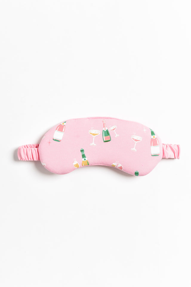 Pink Champagne Bamboo Sleep Mask