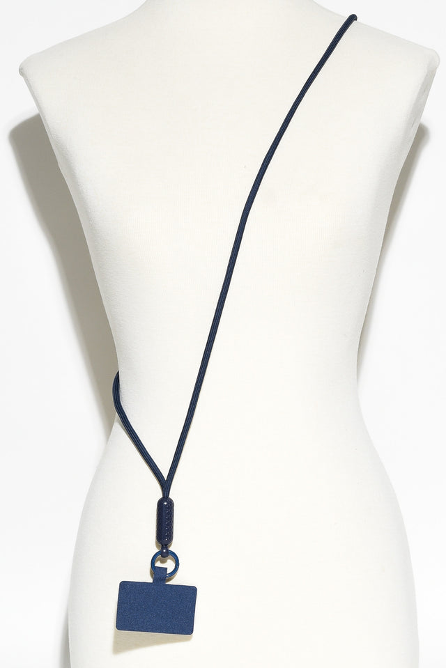 Pop Navy Phone Lanyard