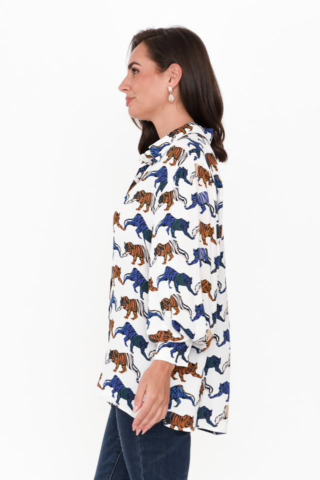 Queen Of The Jungle White Shirt